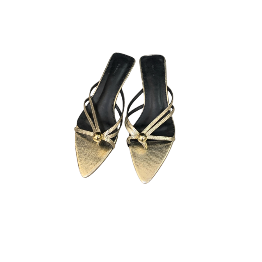 2026 Summer New Black Kitten Heel Slippers for Women French Style Square Toe Slimming One-Band Slide - Image 5